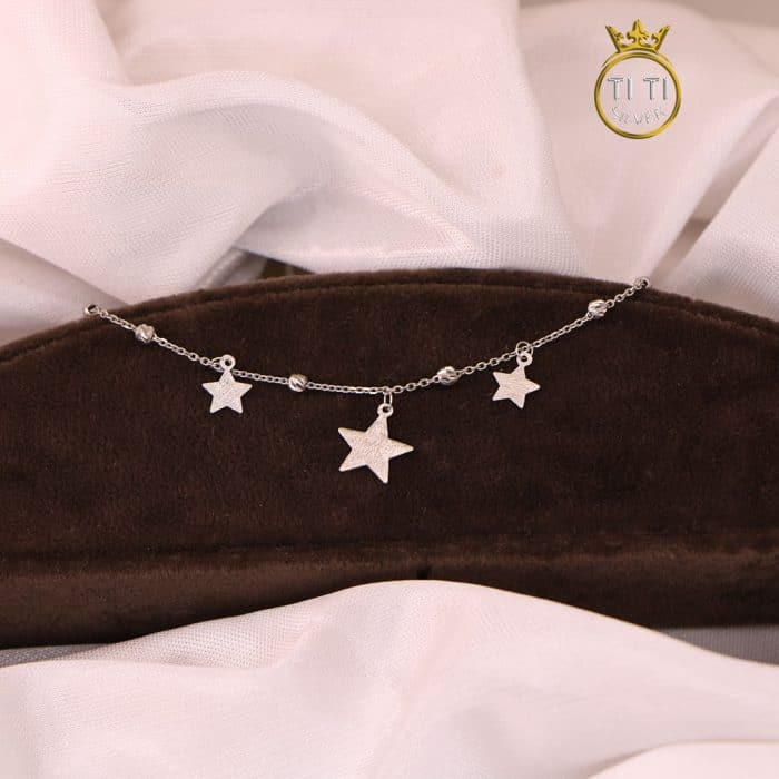 دستبند نقره ستاره1